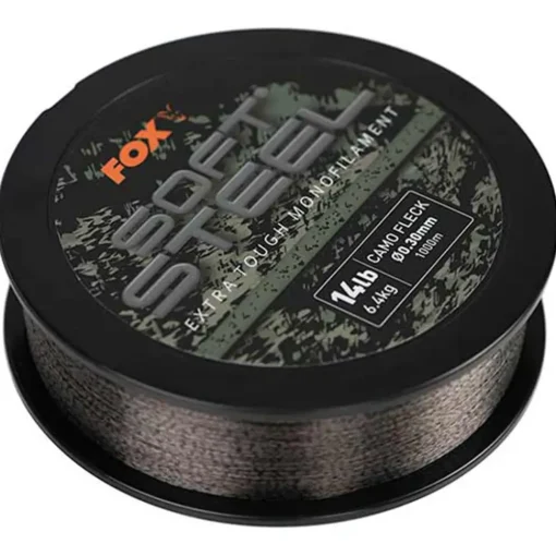 Fox Soft Steel Fleck Camo Mono 1000m- Line
