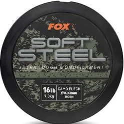 Fox Soft Steel Fleck Camo Mono 1000m- Line