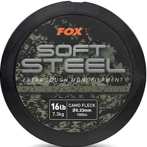 Fox Soft Steel Fleck Camo Mono 1000m- Line