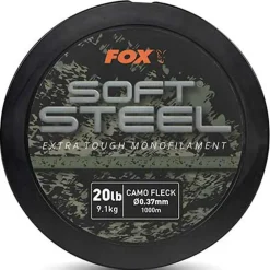 Fox Soft Steel Fleck Camo Mono 1000m- Line