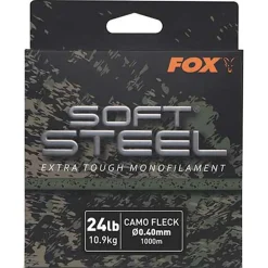 Fox Soft Steel Fleck Camo Mono 1000m- Line