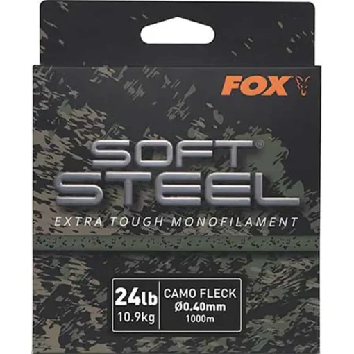 Fox Soft Steel Fleck Camo Mono 1000m- Line