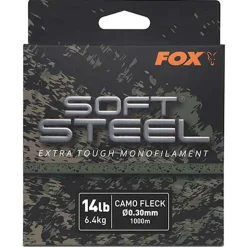 Fox Soft Steel Fleck Camo Mono 1000m- Line