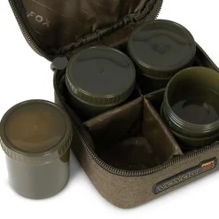 Fox Voyager 6 Pot Hookbait Case- Bait Making Equipment