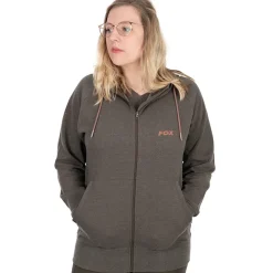 Fox Women's Clothing: Fishing Zipped Hoodie- Clothing