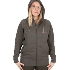 Fox Women's Clothing: Fishing Zipped Hoodie- Clothing