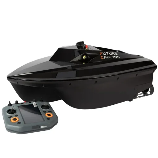 Future Carping V60 All In One Bait Boat - Black- Bait Boats