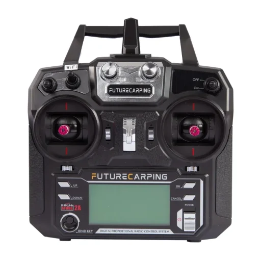 Future Carping V60 Carbon Fishing Bait Boat with GPS & Fish Finder