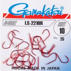 Gamakatsu LS-2210 Red Hooks
