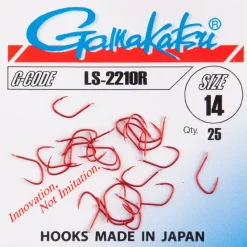 Gamakatsu LS-2210 Red Hooks