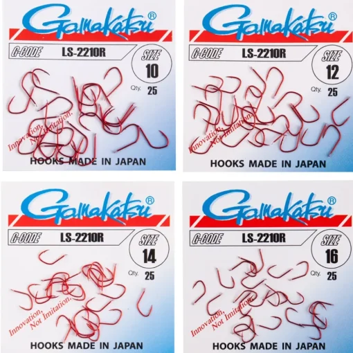 Gamakatsu LS-2210 Red Hooks