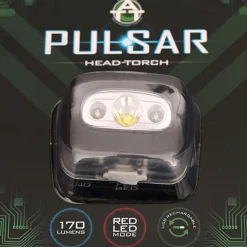 Gardner ATT Pulsar Rechargable Head Torch- Lighting