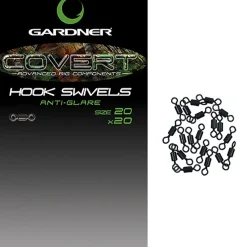 Gardner Covert Hook Swivels- Terminal Tackle