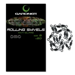 Gardner Covert Mini Rig Swivels Anti Glare- Terminal Tackle