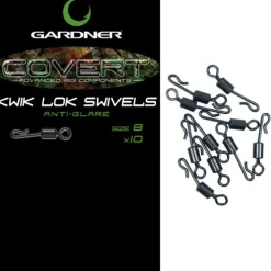 Gardner Kwik Lok Swivels- Terminal Tackle