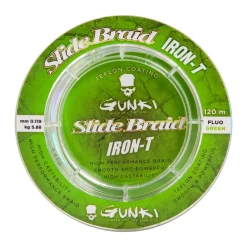 Gunki Slide Braid Iron T Flouro Green