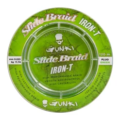Gunki Slide Braid Iron T Flouro Green