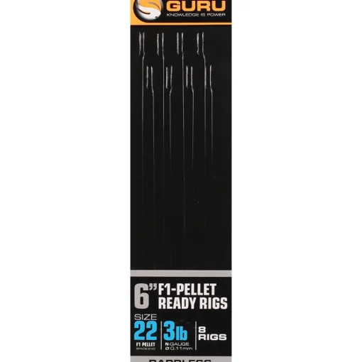 Guru F1 Pellet Pole Fishing Rig 6 Inch