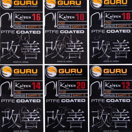 Guru Kaizen Eyed Hooks