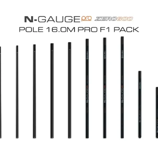 Guru N-Gauge Pro Zero 600 Pole 16m Pro F1 Pack