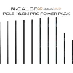 Guru N-Gauge Pro Zero 600 Pole 16m Pro Power Pack