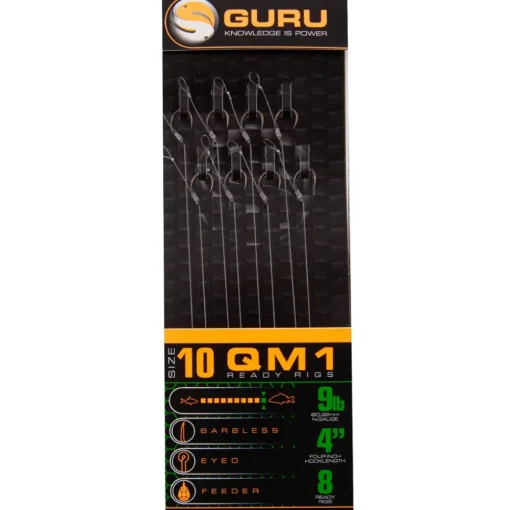 Guru QM1 Standard Hair Rig 4 Inch