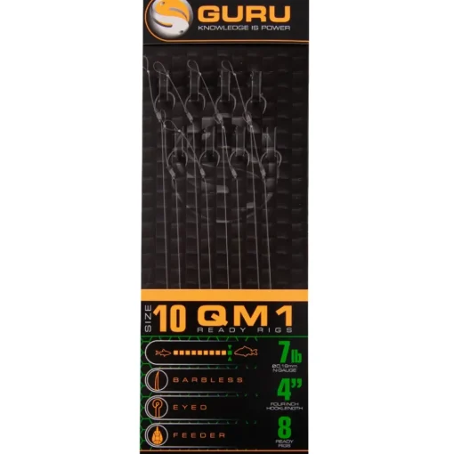 Guru QM1 Standard Hair Rig 4 Inch
