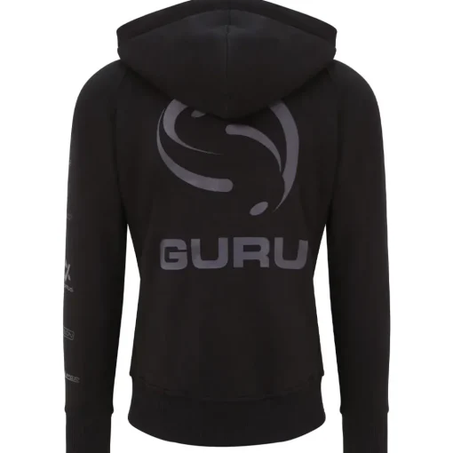Guru Semi Logo Black Hoodie