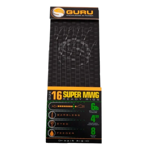 Guru SMWG Standard Hair Rig 4 Inch