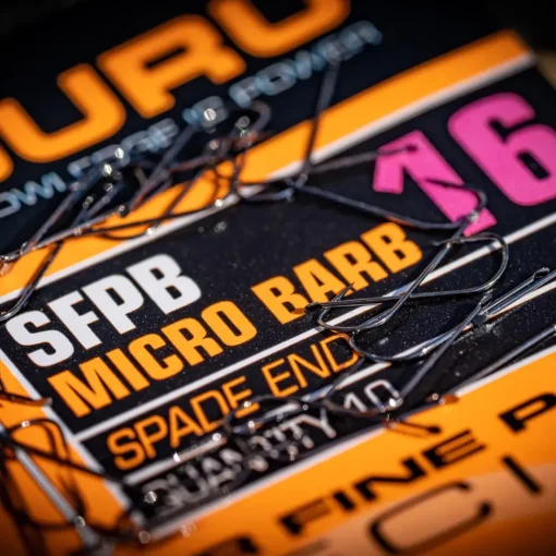 Guru Super Fine Pole Barbed Hooks