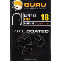Guru Super XS Eyed Hooks Barbless
