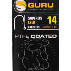 Guru Super XS Eyed Hooks Barbless