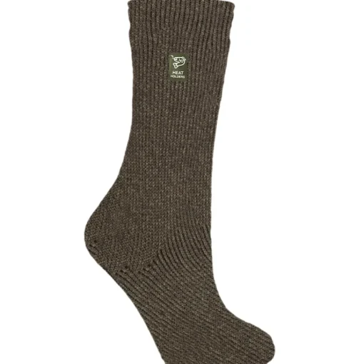 Heat Holders Heat Holder Olive Angling Outdoor Junior Socks- Clothing