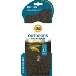 Heat Holders Heat Holder Olive Angling Outdoor Junior Socks- Clothing