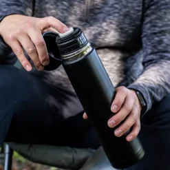 Highlander Fishing Duro Flask 1L Black- Cooking Equipment