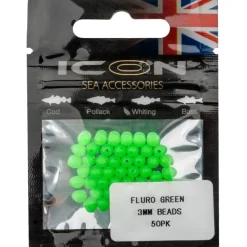 Icon Fluro Green Beads