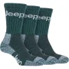 Jeep Luxury Terrain Boot Socks Forest / Grey- Clothing