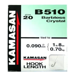 Kamasan B510 Hooks to Nylon Barbless