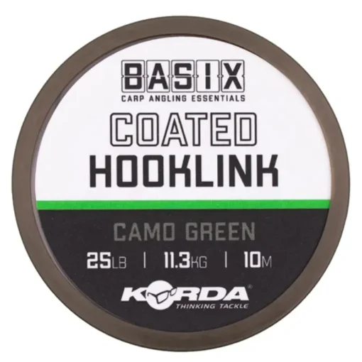 Korda Basix Coated Hooklink 10m- Line
