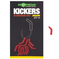 Korda Bloodworm Red Fishing Kickers- Terminal Tackle