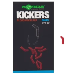 Korda Bloodworm Red Fishing Kickers- Terminal Tackle