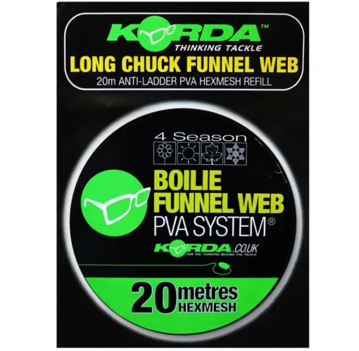 Korda Boilie Funnel Web PVA System Refill 20m- Terminal Tackle