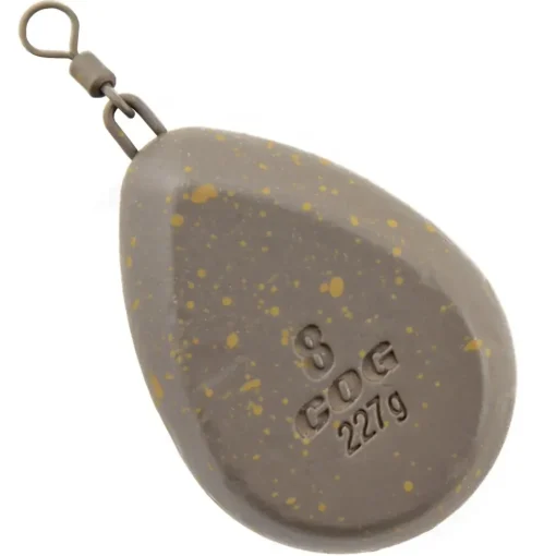 Korda COG Flat Pear Fishing Lead- Terminal Tackle
