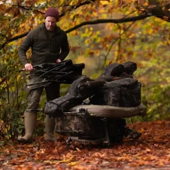 Korda Compac Dark Kamo Cube Carryall- Luggage