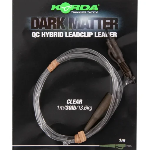 Korda Dark Matter Leader QC Hybrid Clip- Terminal Tackle