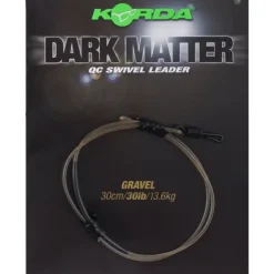 Korda Dark Matter QC Swivel Leader 30cm