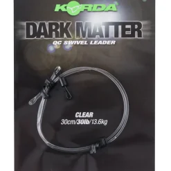 Korda Dark Matter QC Swivel Leader 30cm