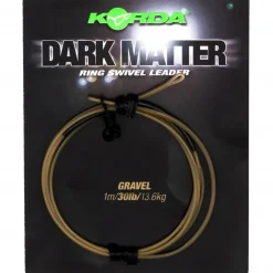 Korda Dark Matter Ring Swivel Fishing Leader- Terminal Tackle