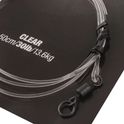 Korda Dark Matter Ring Swivel Leader 50cm- Terminal Tackle