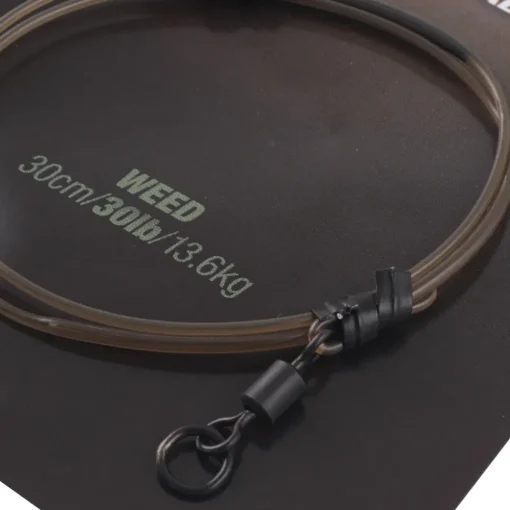 Korda Dark Matter Ring Swivel Leader 30cm